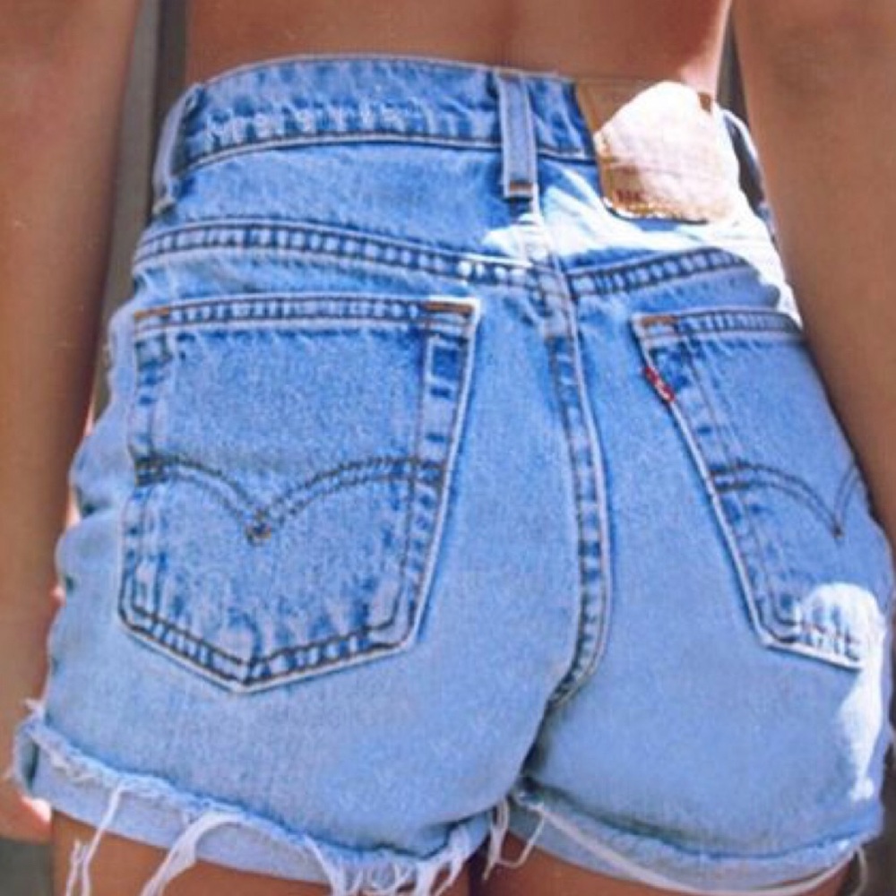 Levi 501 denim shorts